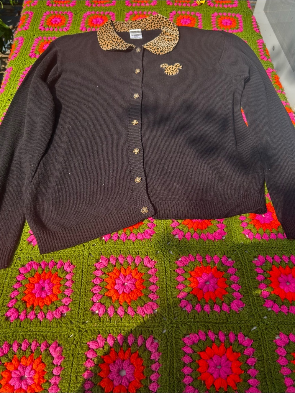 Vintage Disney sweater button down